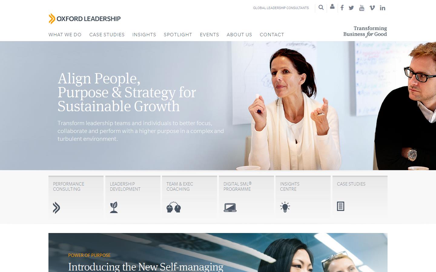 Oxford Leadership Website