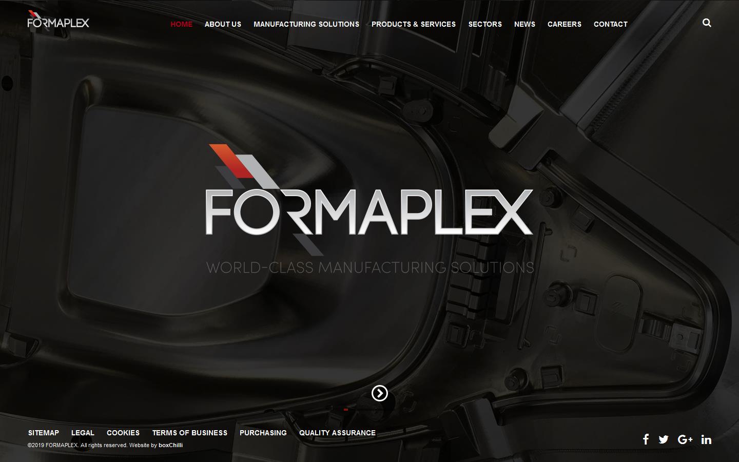 Formaplex Ltd Website