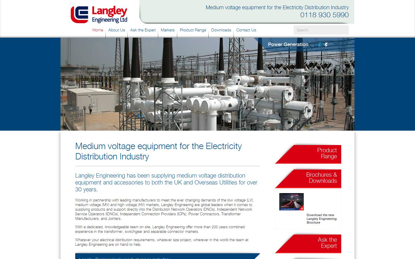 Langley Engineering Website