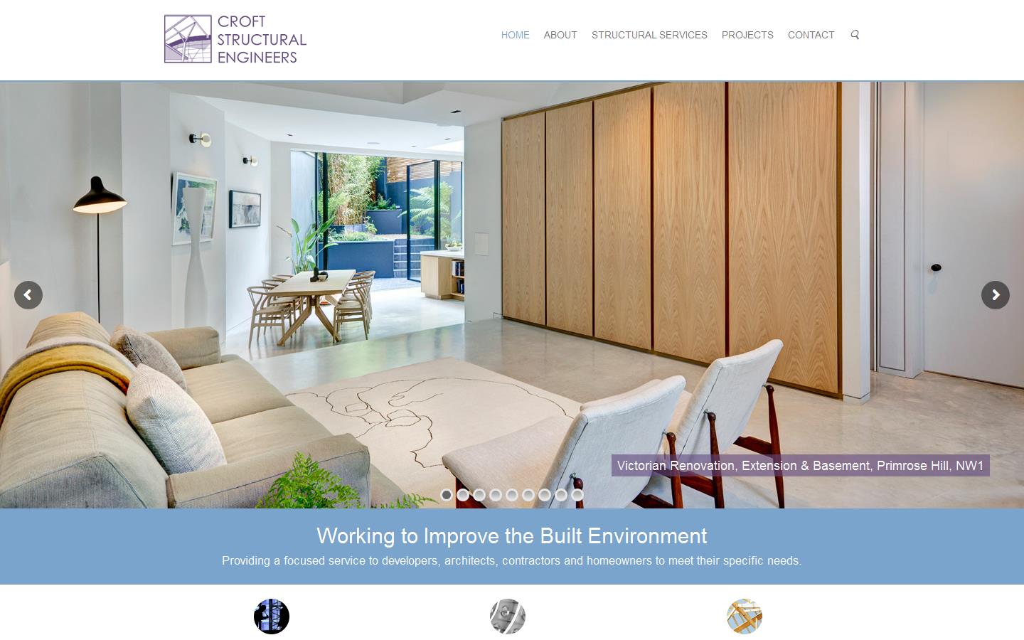 Croft Structural Engineers Website