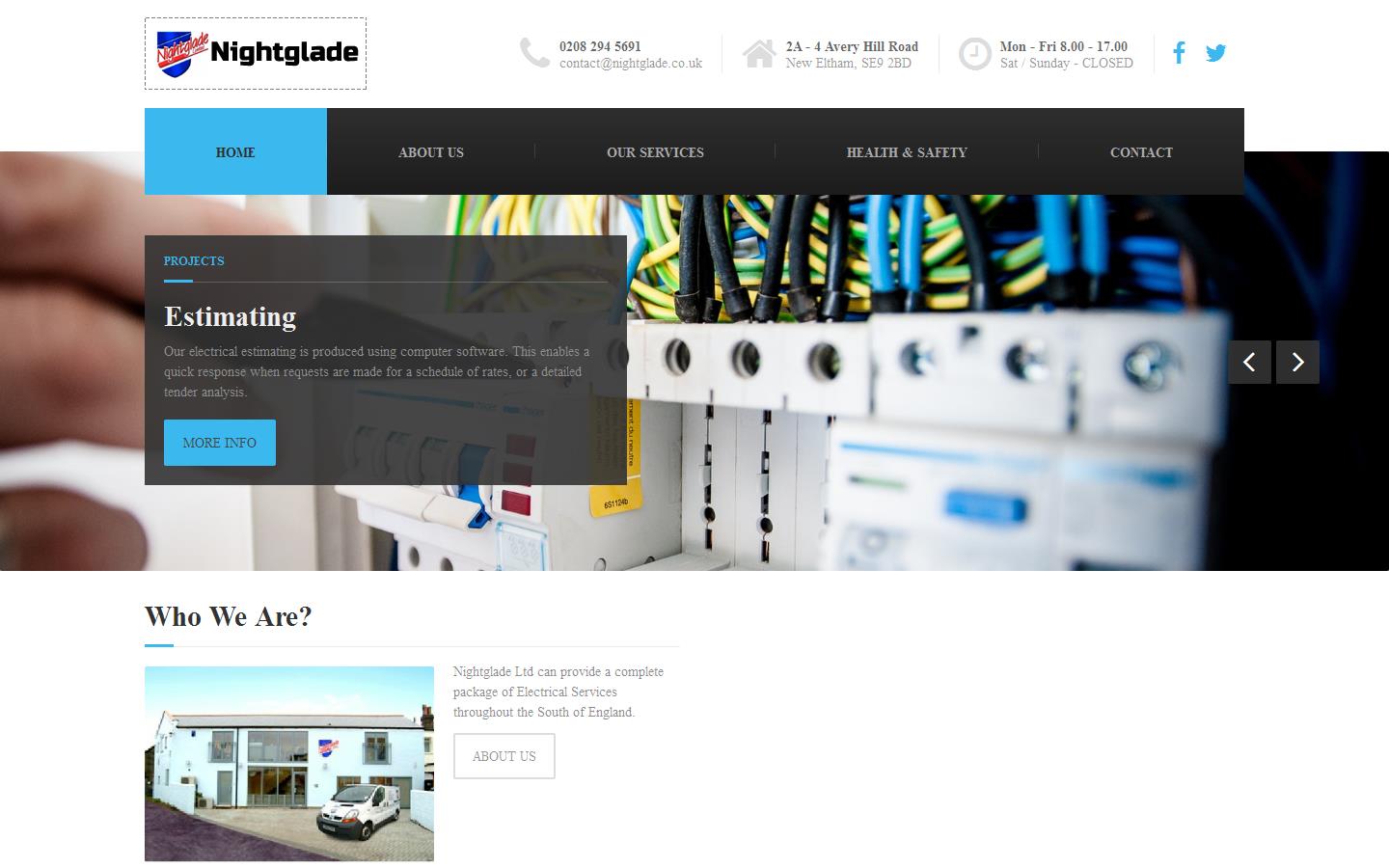 Nightglade Ltd Website