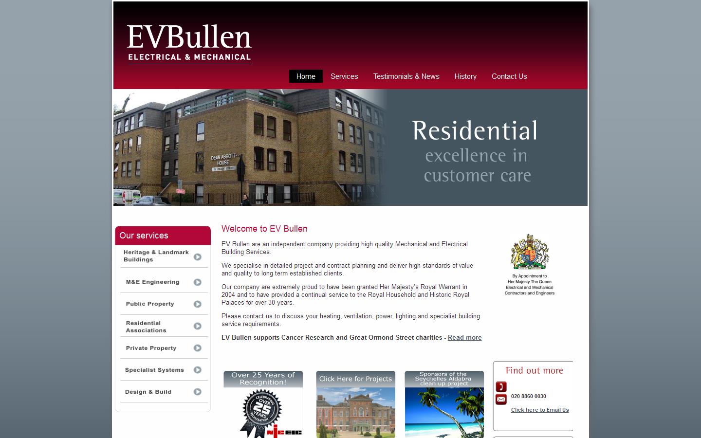 E V Bullen Website