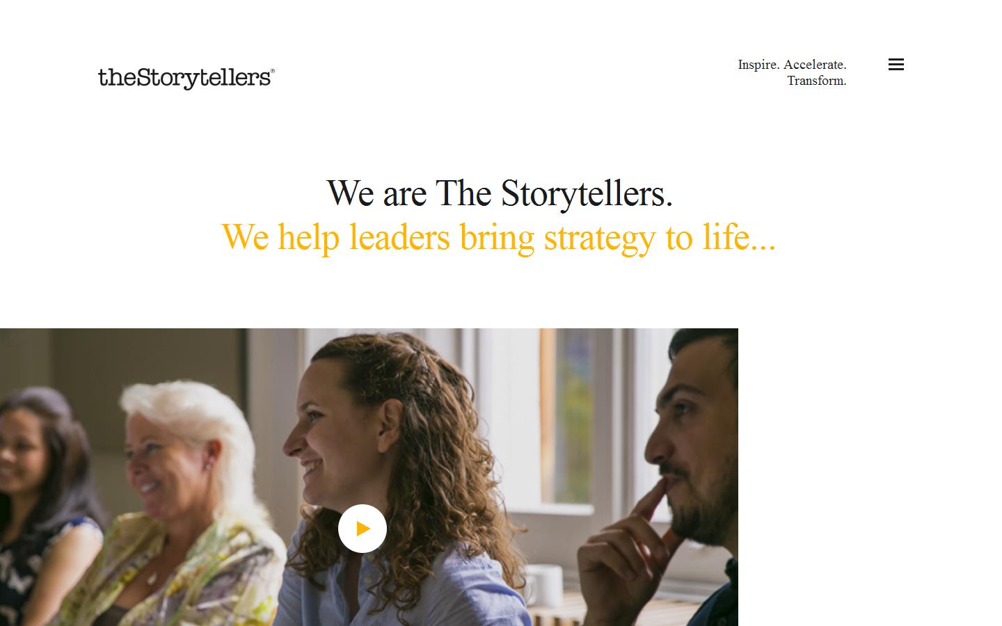 The Storytellers Ltd Website