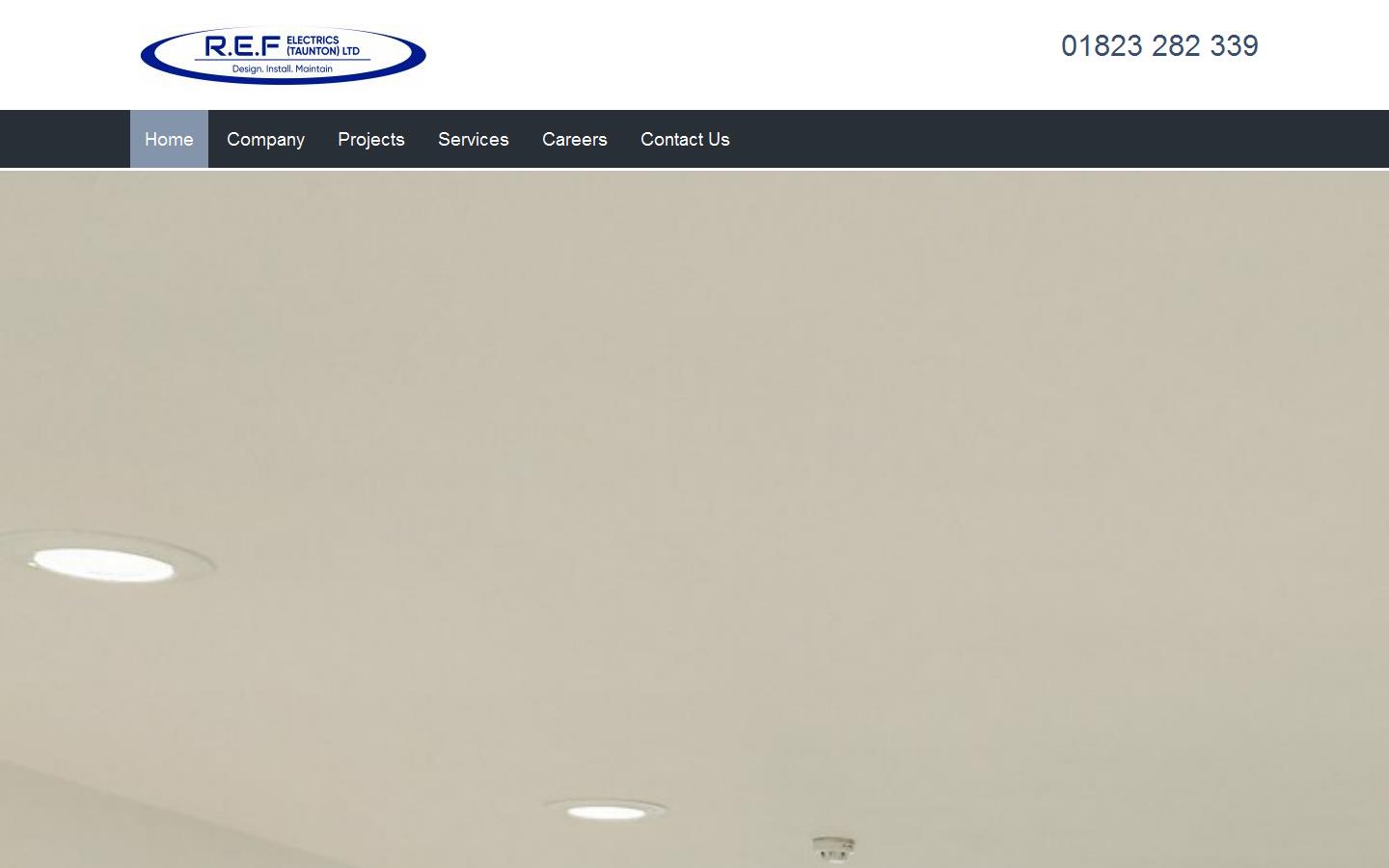 R E F Electrics Taunton Ltd Website