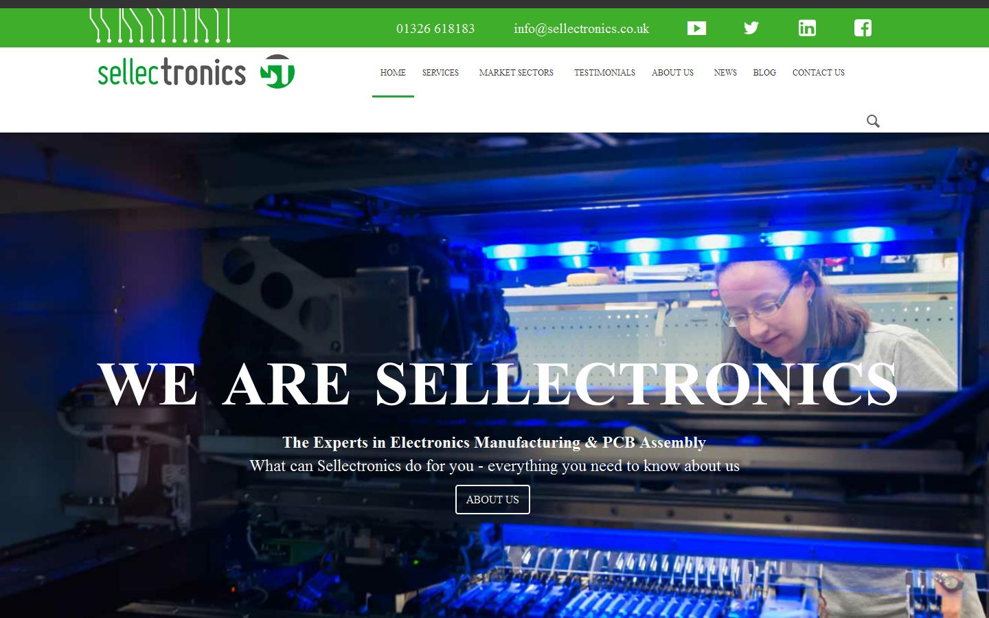 Sellectronics Ltd Website