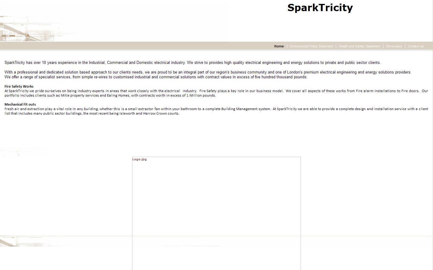 Sparktricity Ltd Website