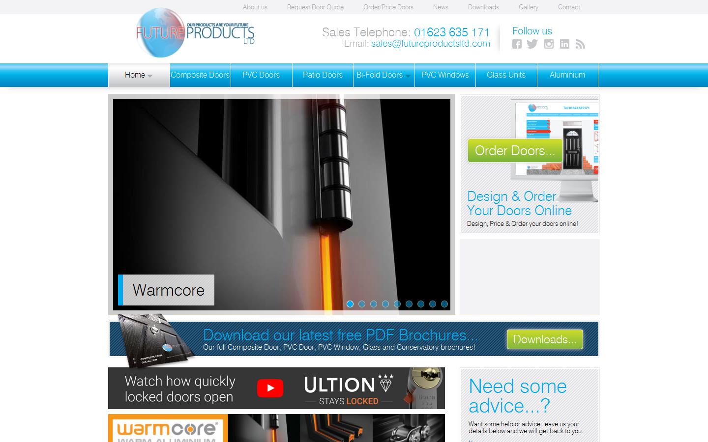 Future Products Ltd Website