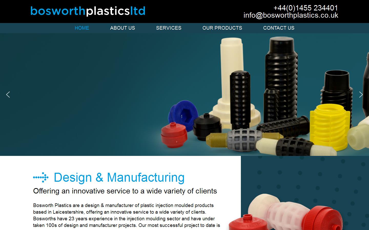 Bosworth Plastics Ltd Website