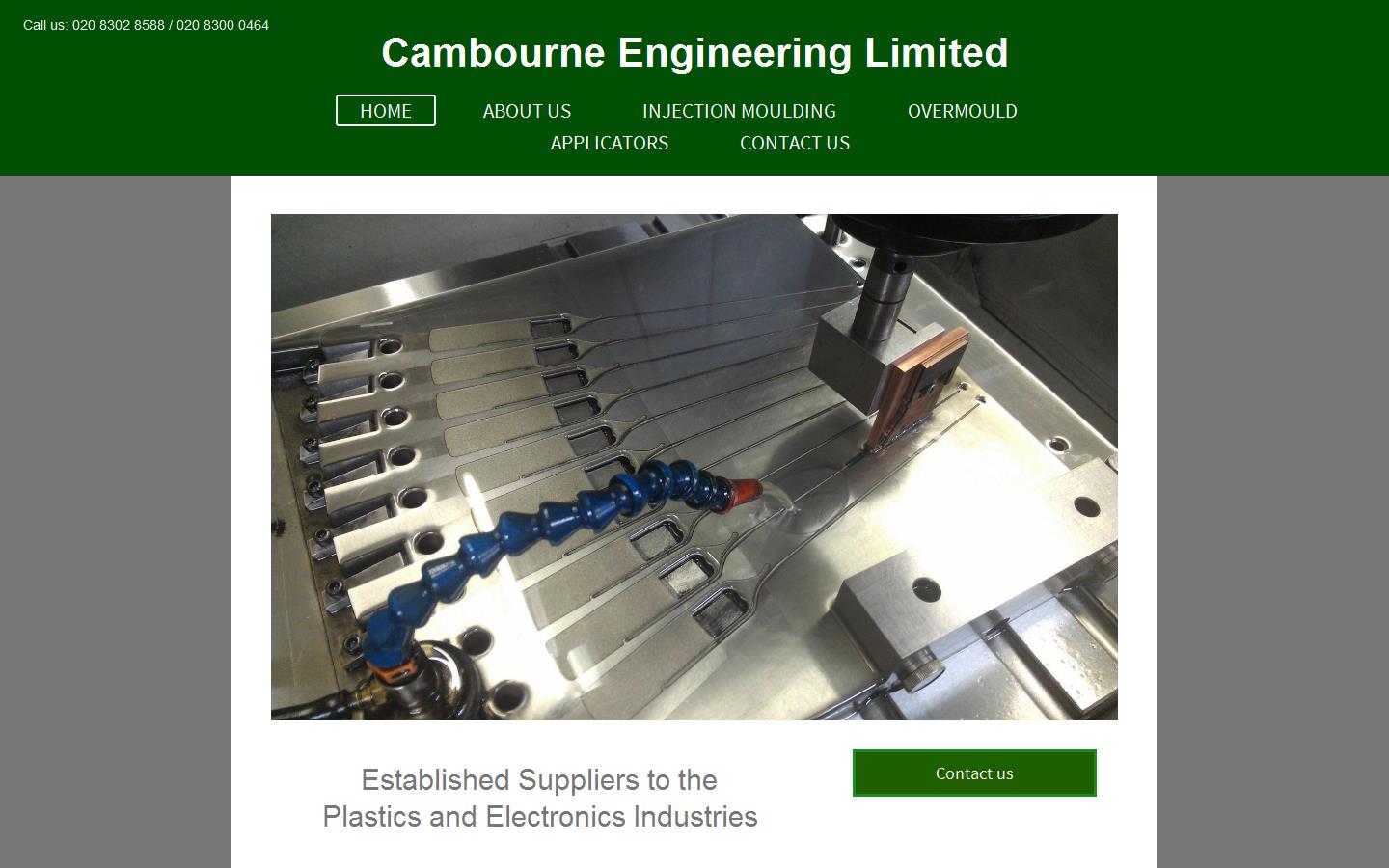 Cambourne Engineering Ltd Website