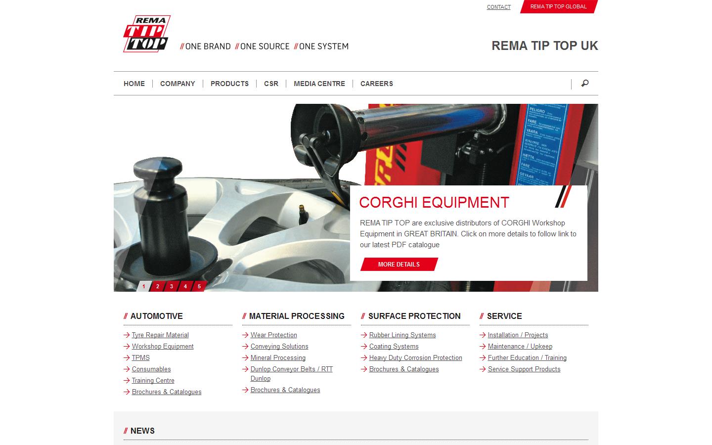 Rema Tip Top Website