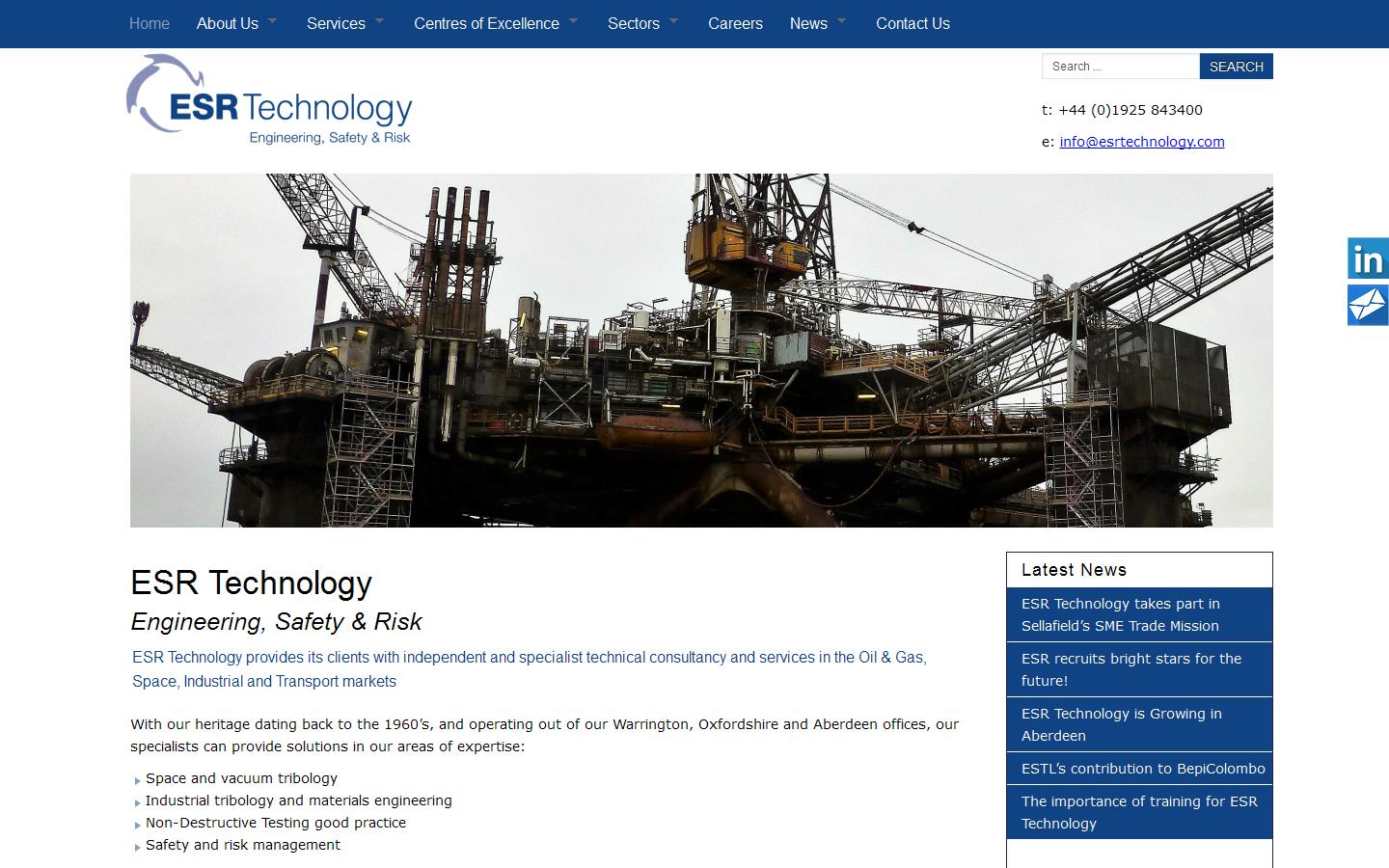 E S R Technology Website