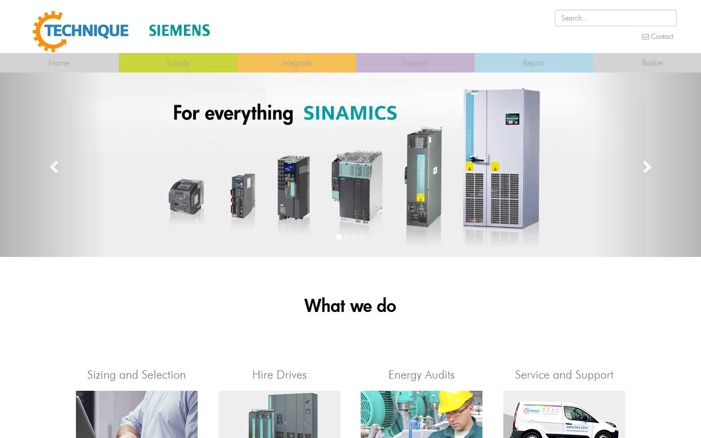 Technique Services Website