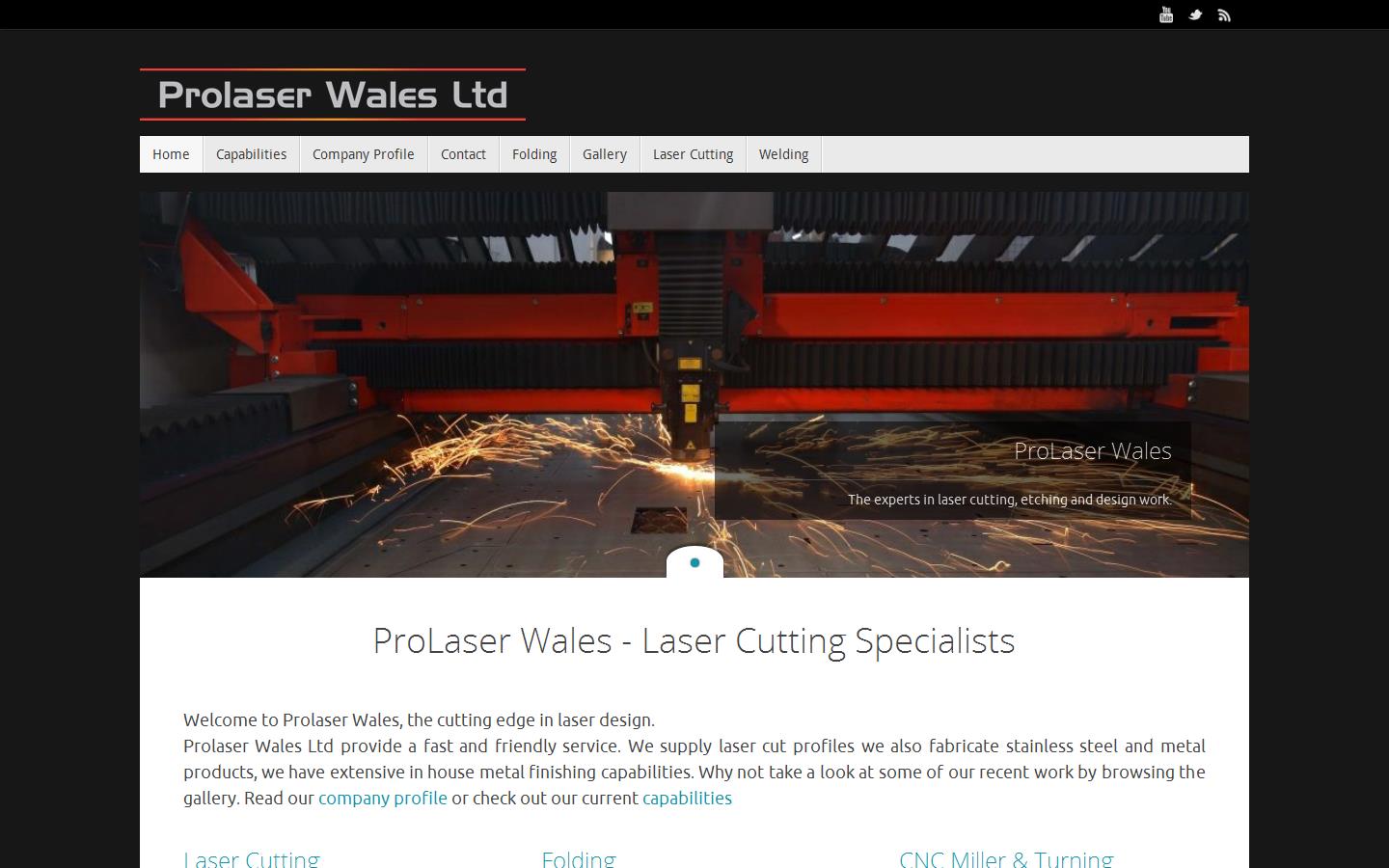 Pro Laser Wales Ltd Website