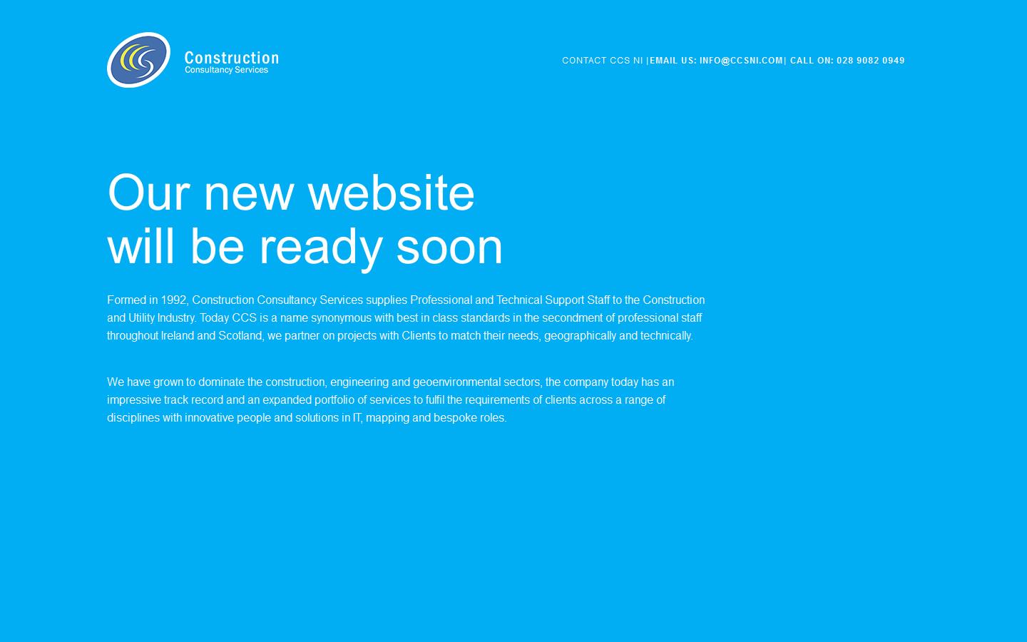 Construction Consultancy Services Website