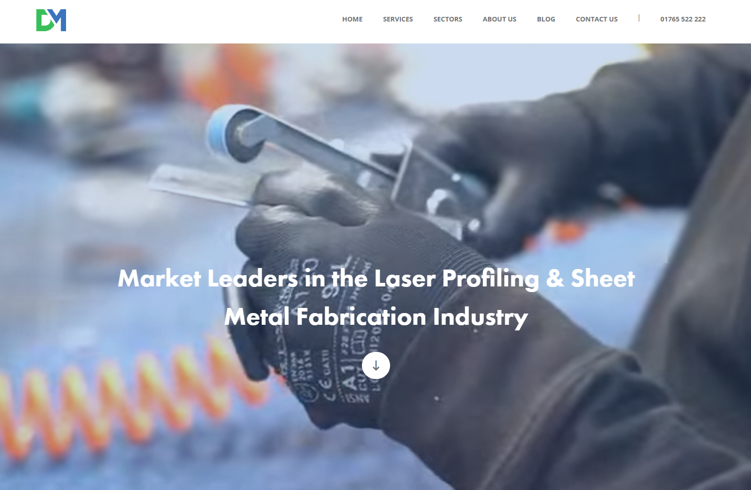 D & M Design & Fabrication Ltd Website