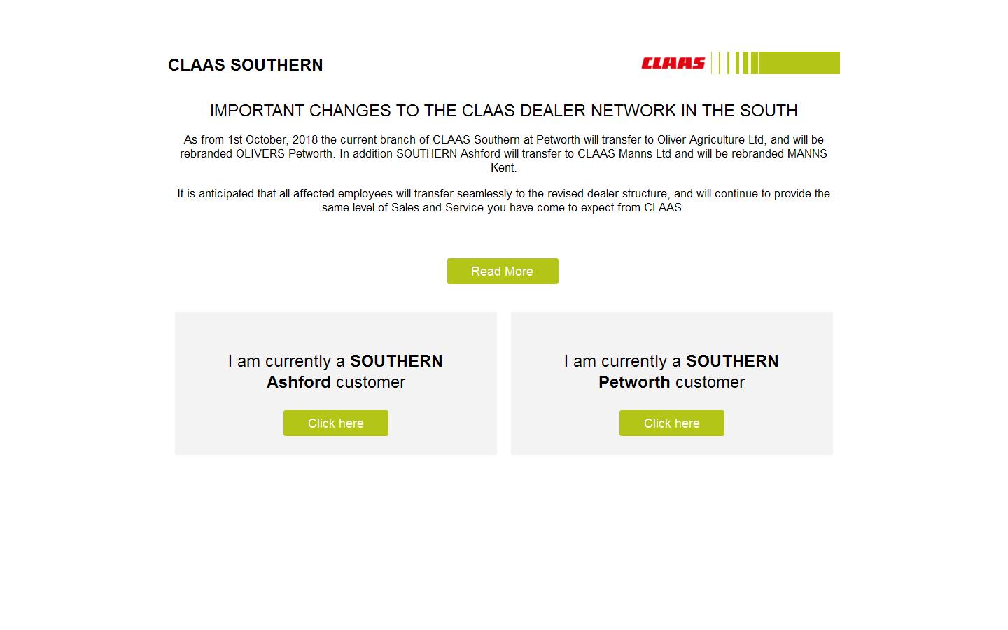 Plus Southern Ltd Website