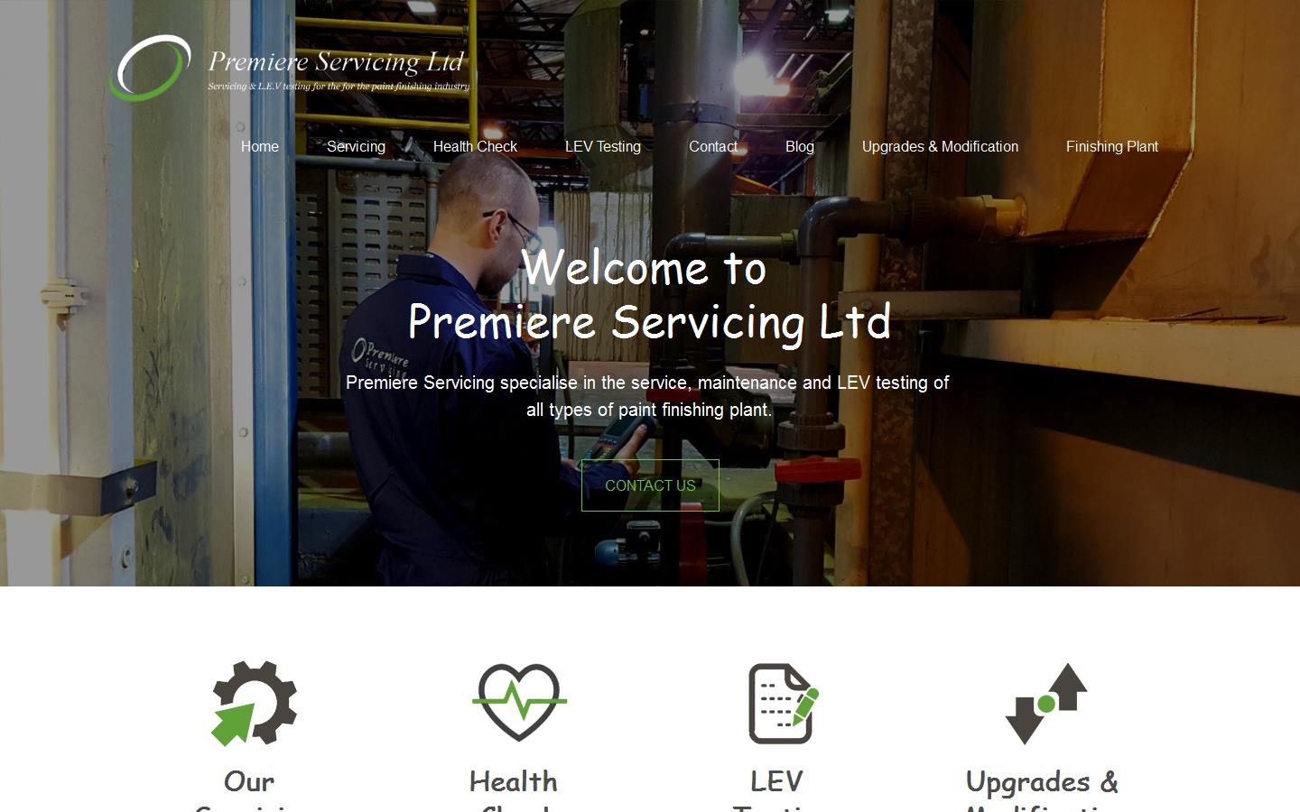 Premiere Servicing Website