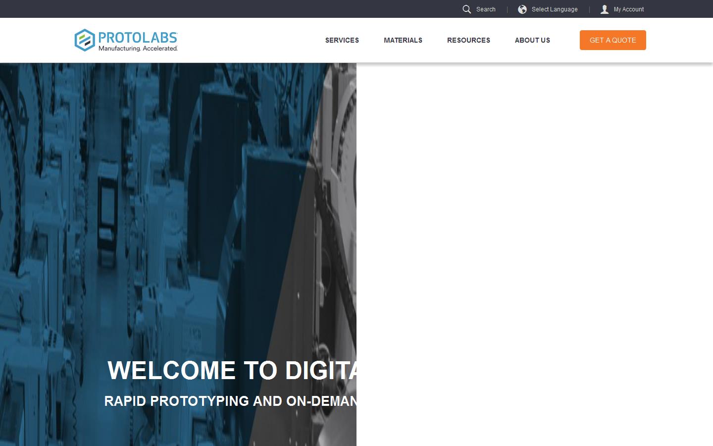 Proto Labs Ltd Website