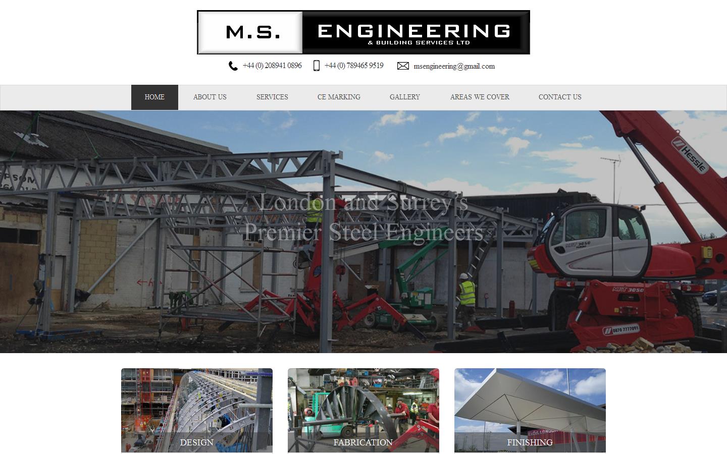M S Engineering & Building Services Ltd Website