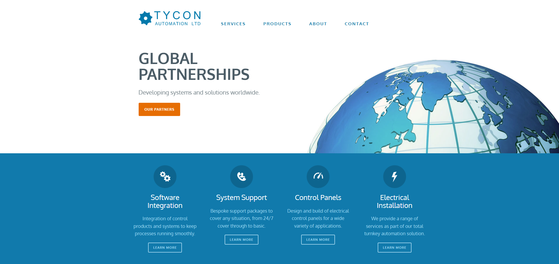 Tycon Automation Ltd Website