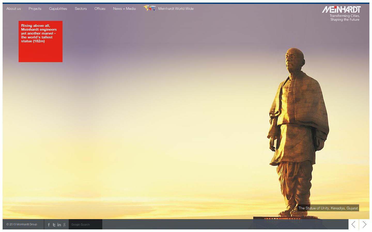 Meinhardt UK Website