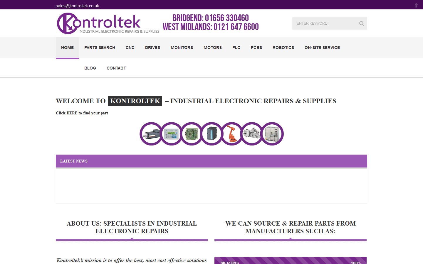 Kontroltek Website