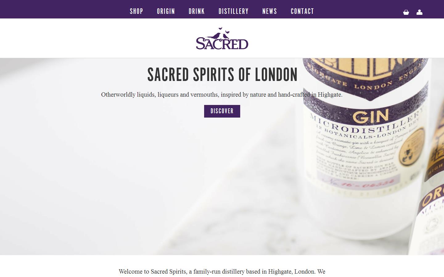Sacred Website