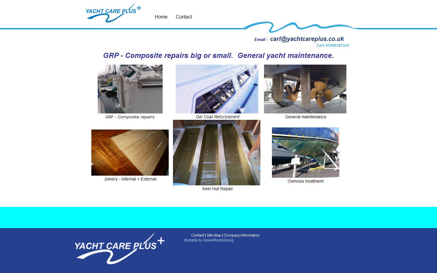 Yacht Care Plus Website