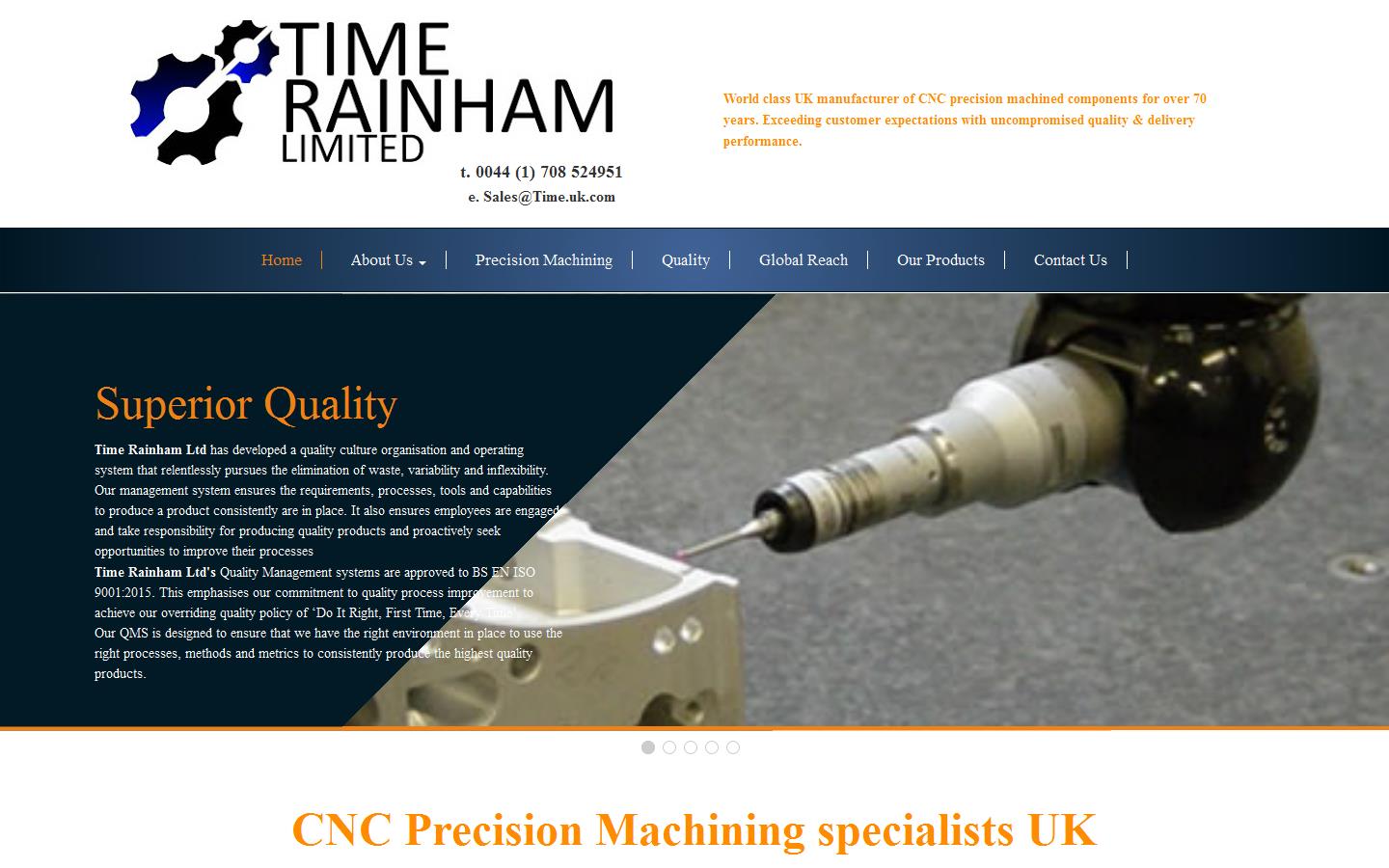 Time Engineers Ltd Website