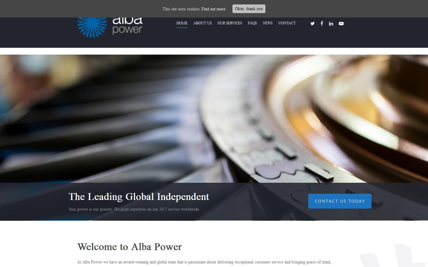 Alba Power Website