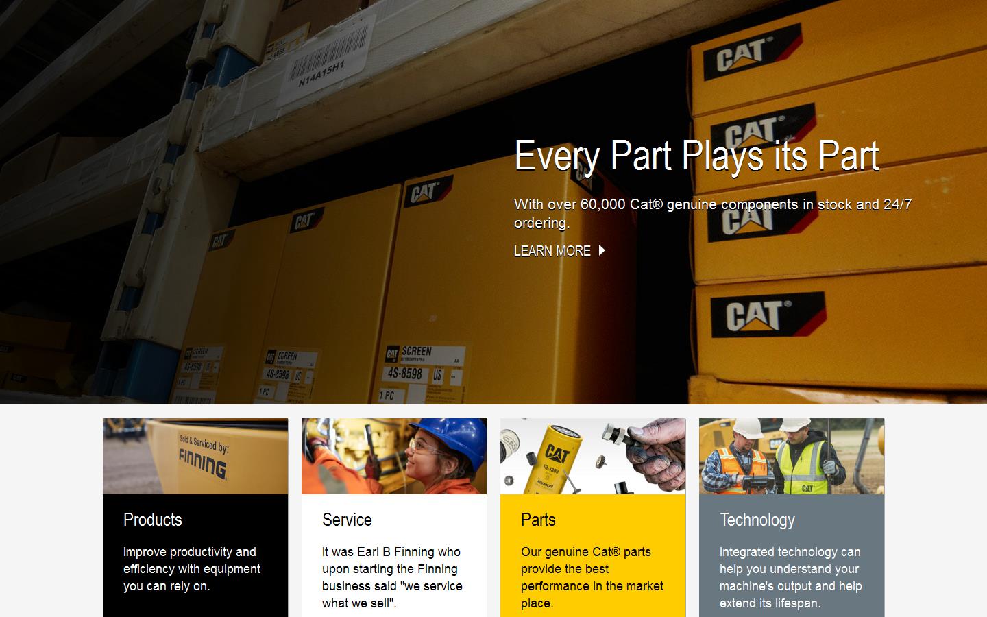 Finning UK Website