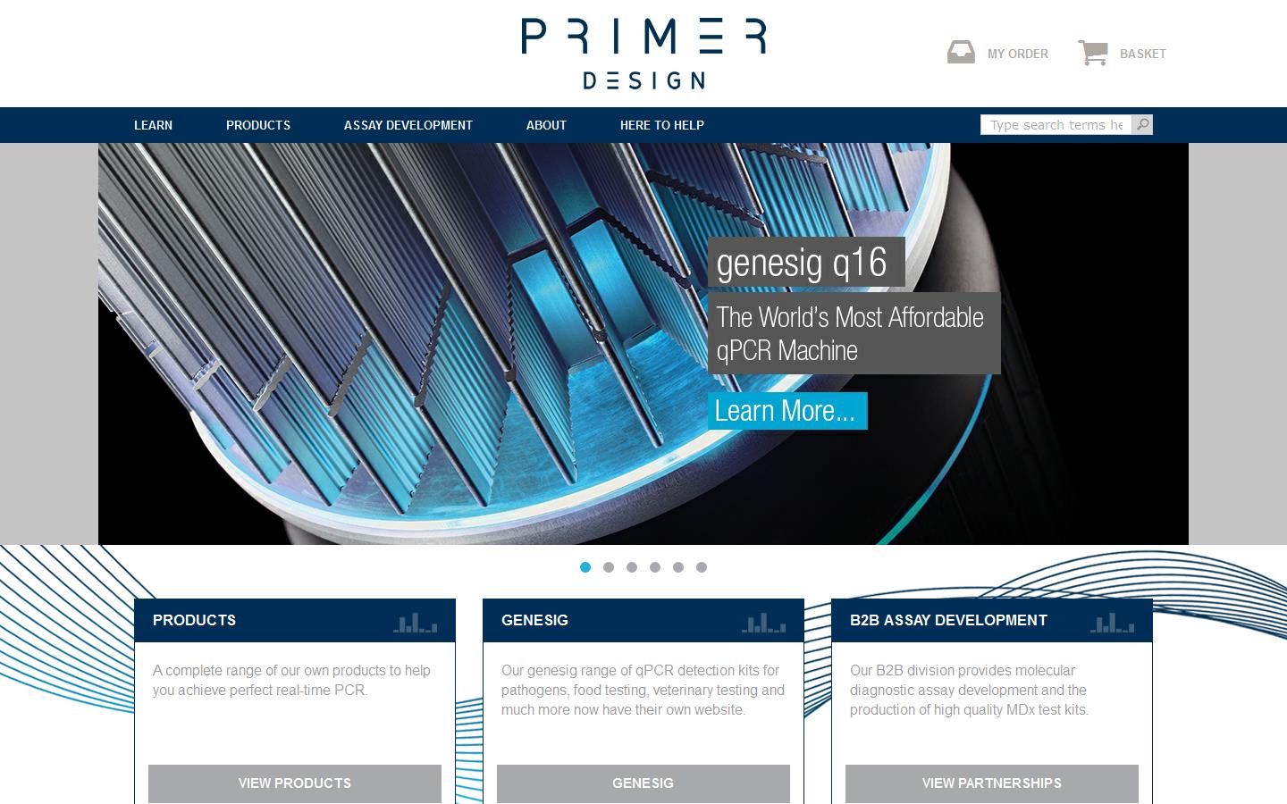 Primerdesign Website