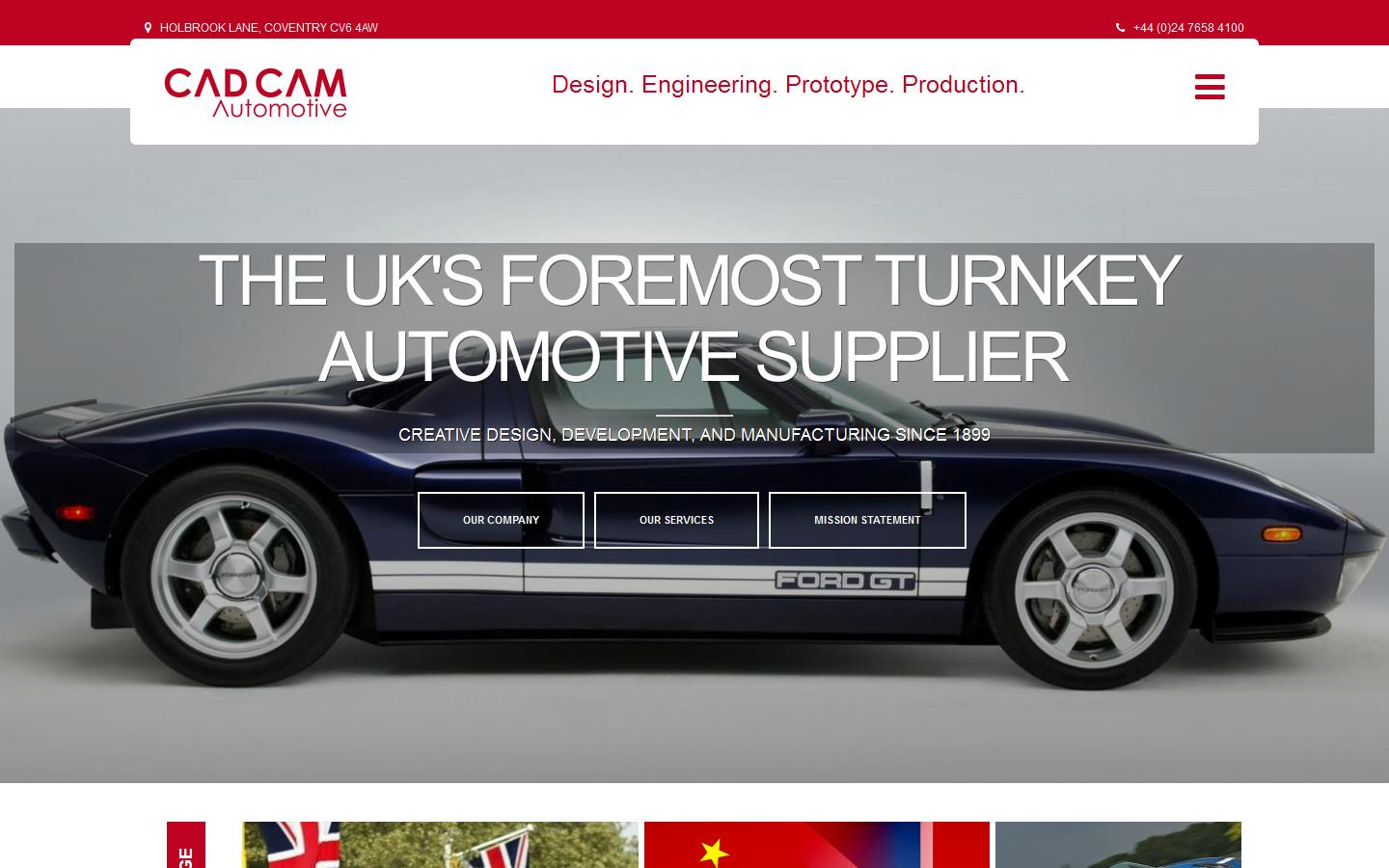 Cad Cam Automotive Website