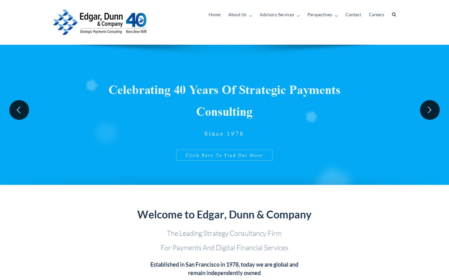 Edgar Dunn & Company Website
