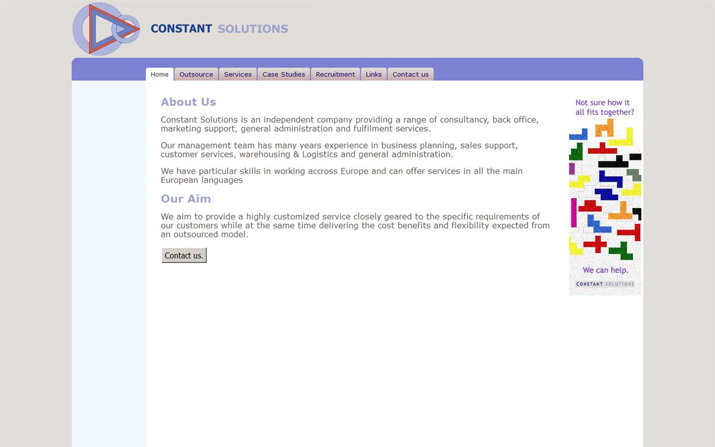 Constant Solutions Website