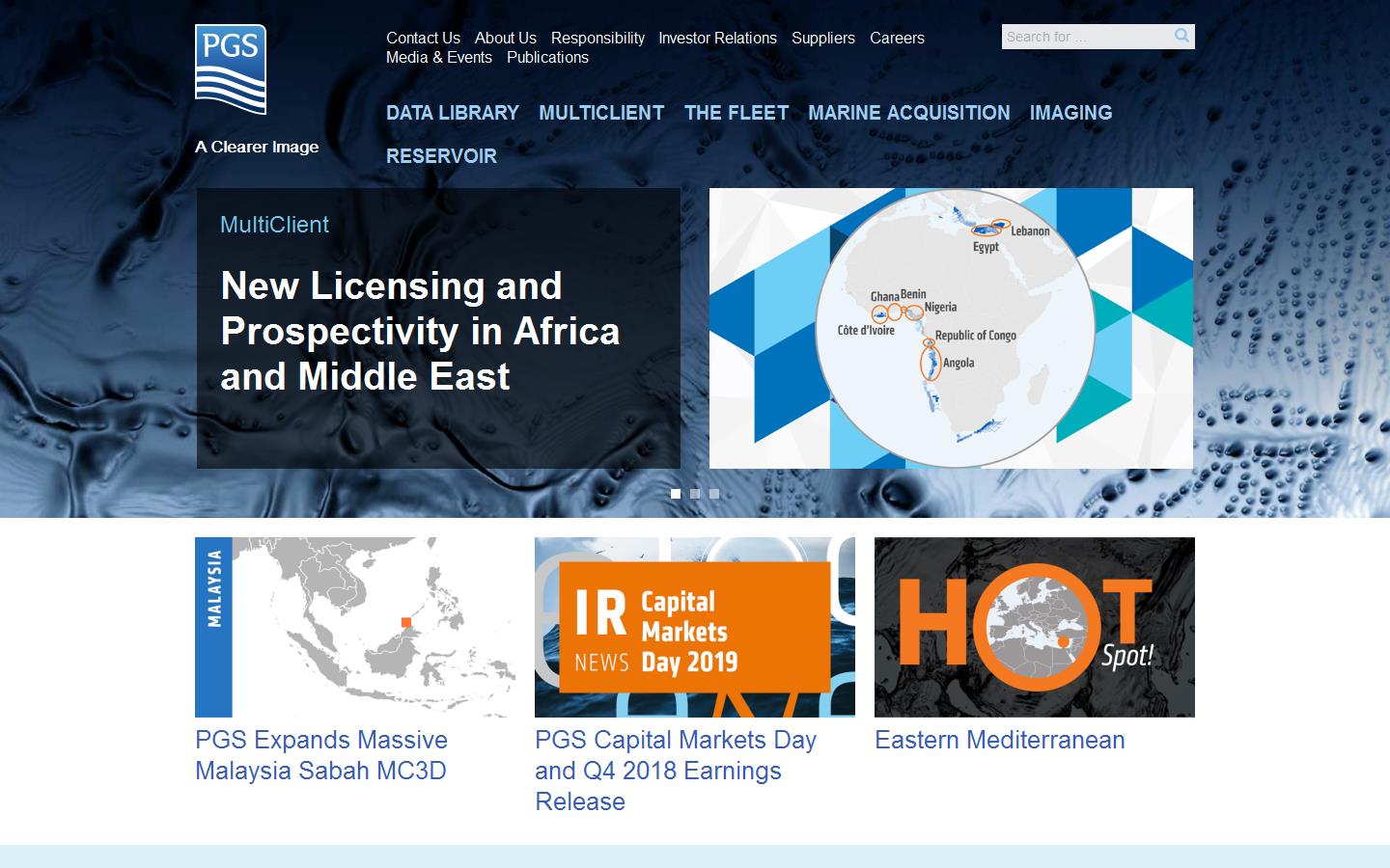 Petroleum G E O Ltd Website