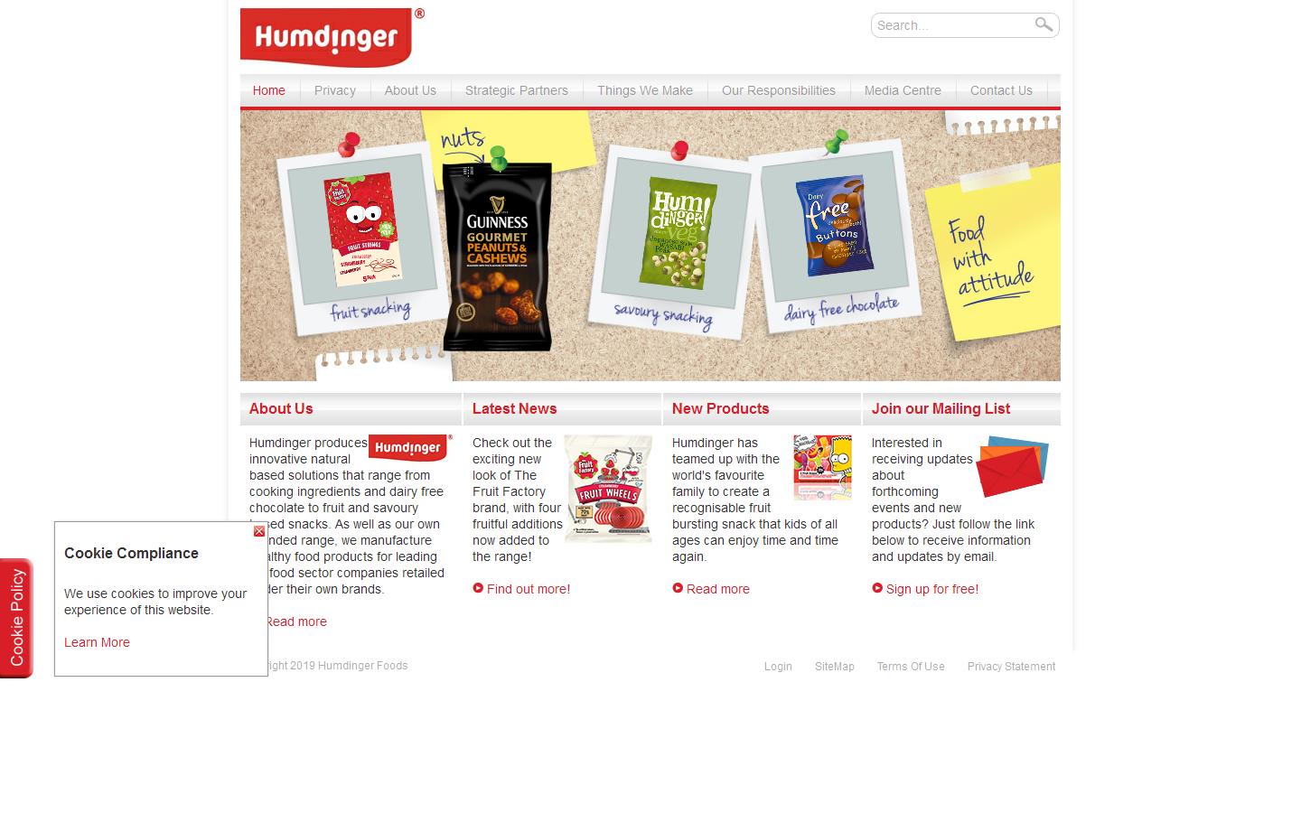 Humdinger Website
