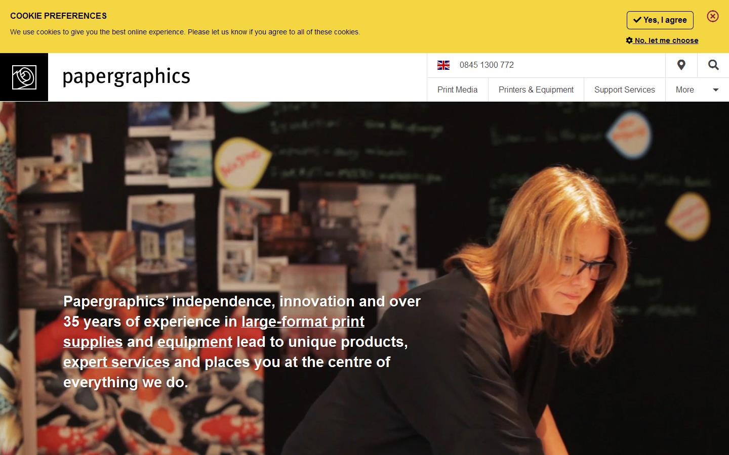 Papergraphics Website