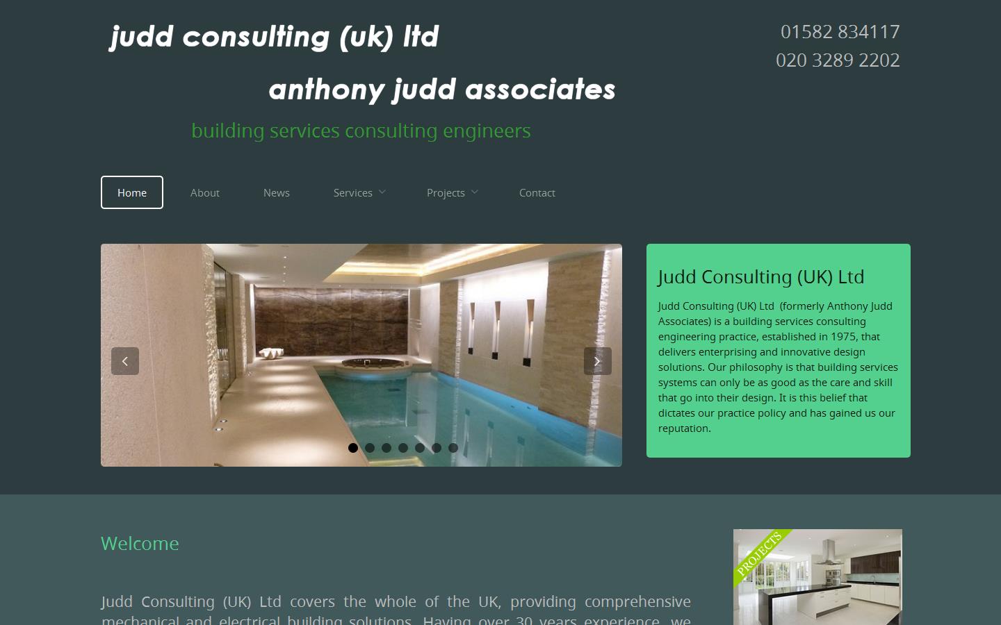 Judd Consulting UK Ltd Website