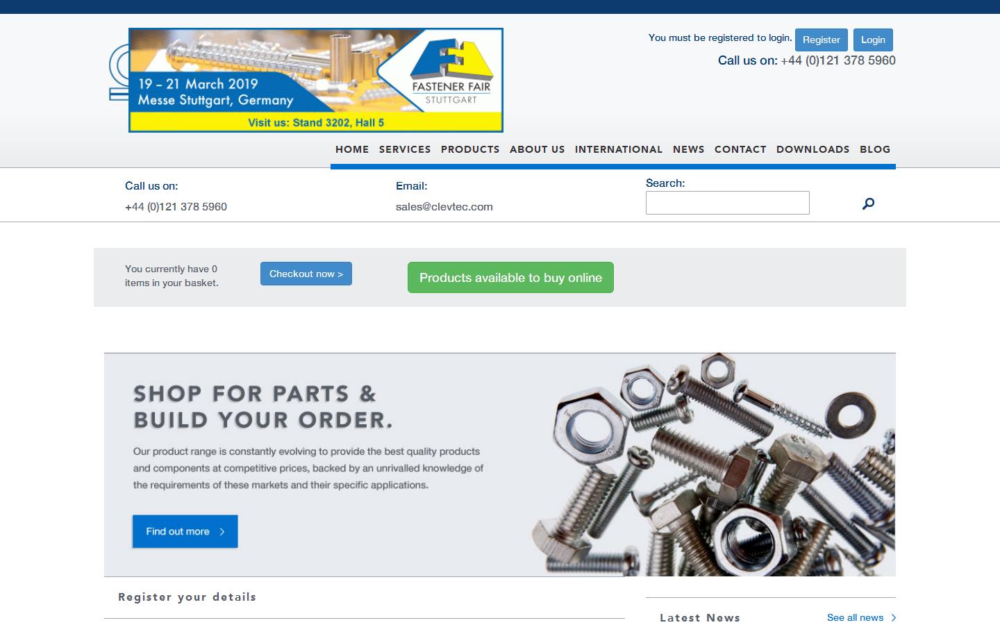 Clevtec Website