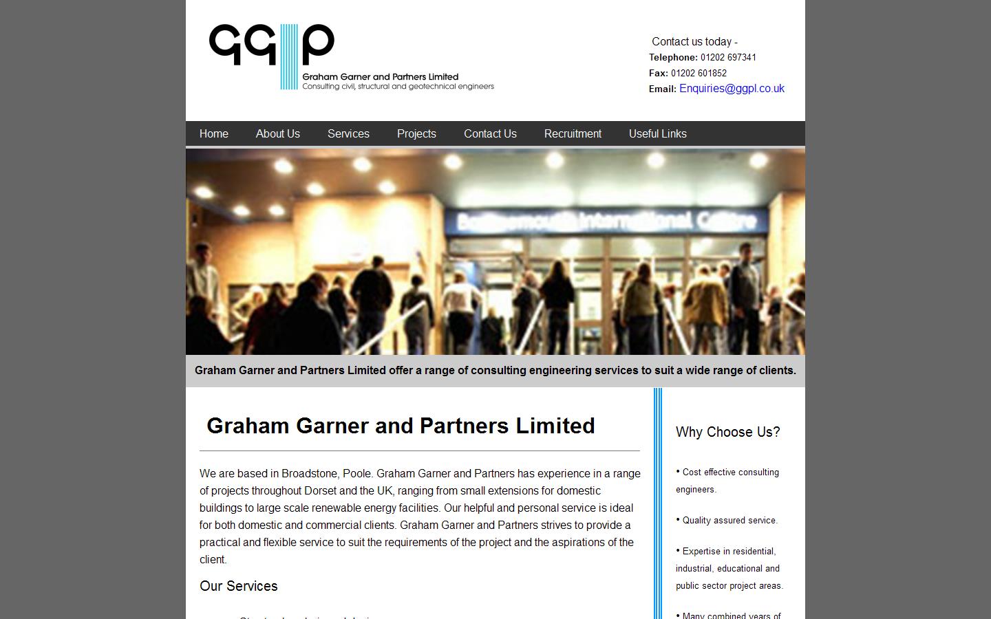 Graham Garner & Partners Ltd Website