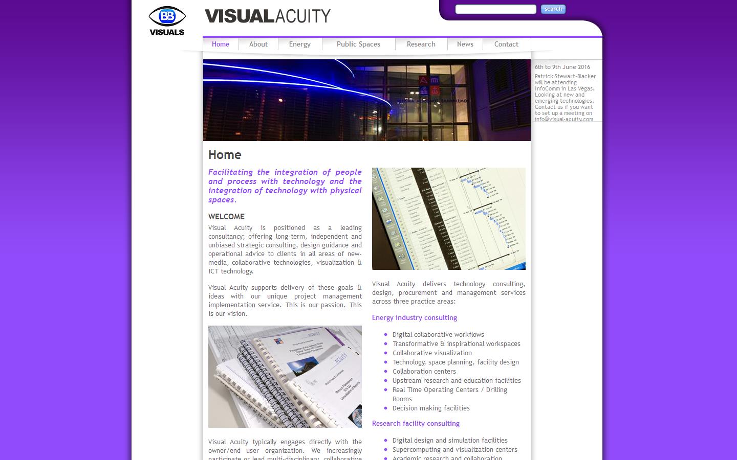 Visual Acuity Website