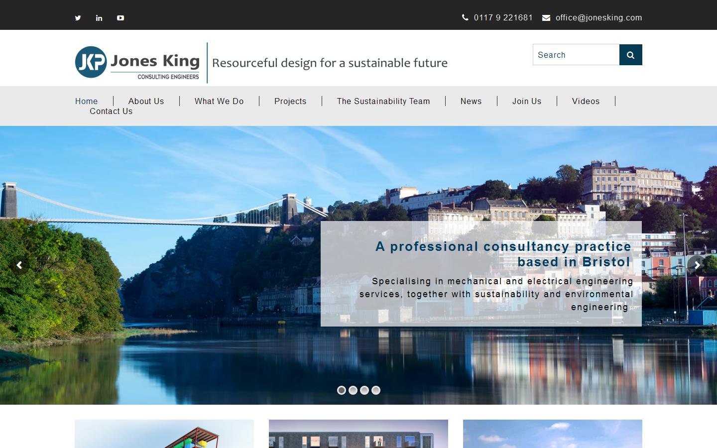 Jones King Partnership Website