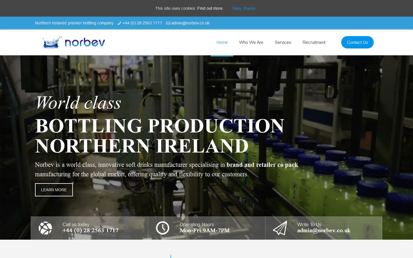 Norbev Website