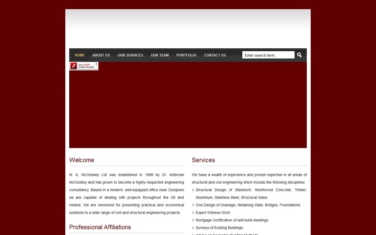 M A McCloskey Ltd Website