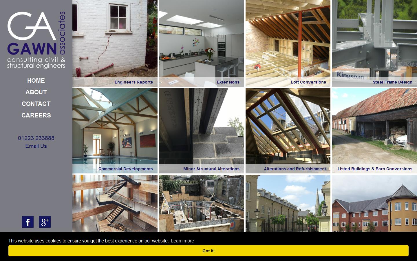 Gawn Associates Website