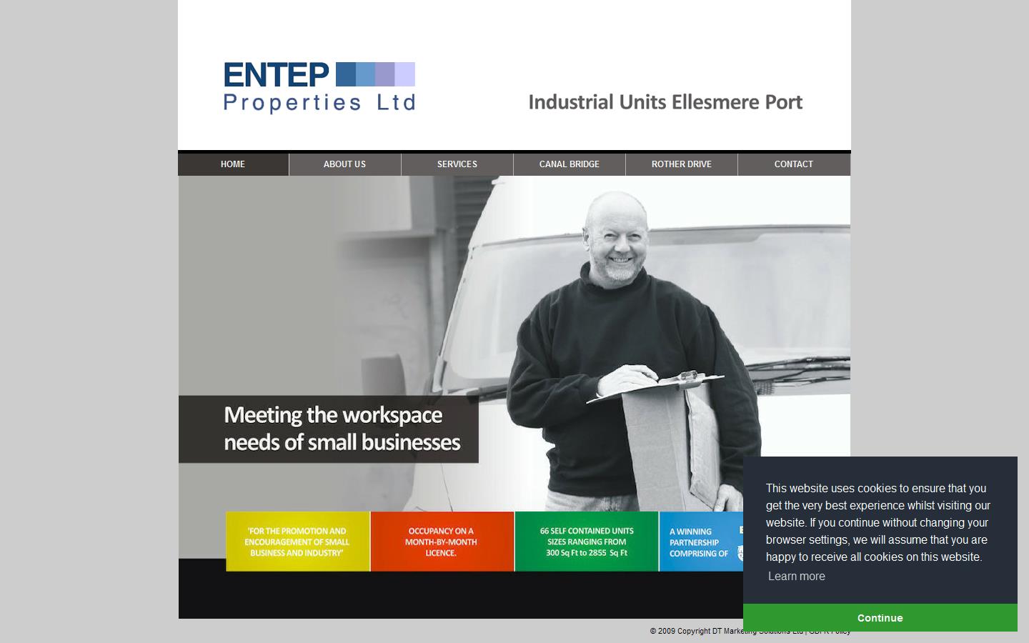 Entep Properties Ltd Website