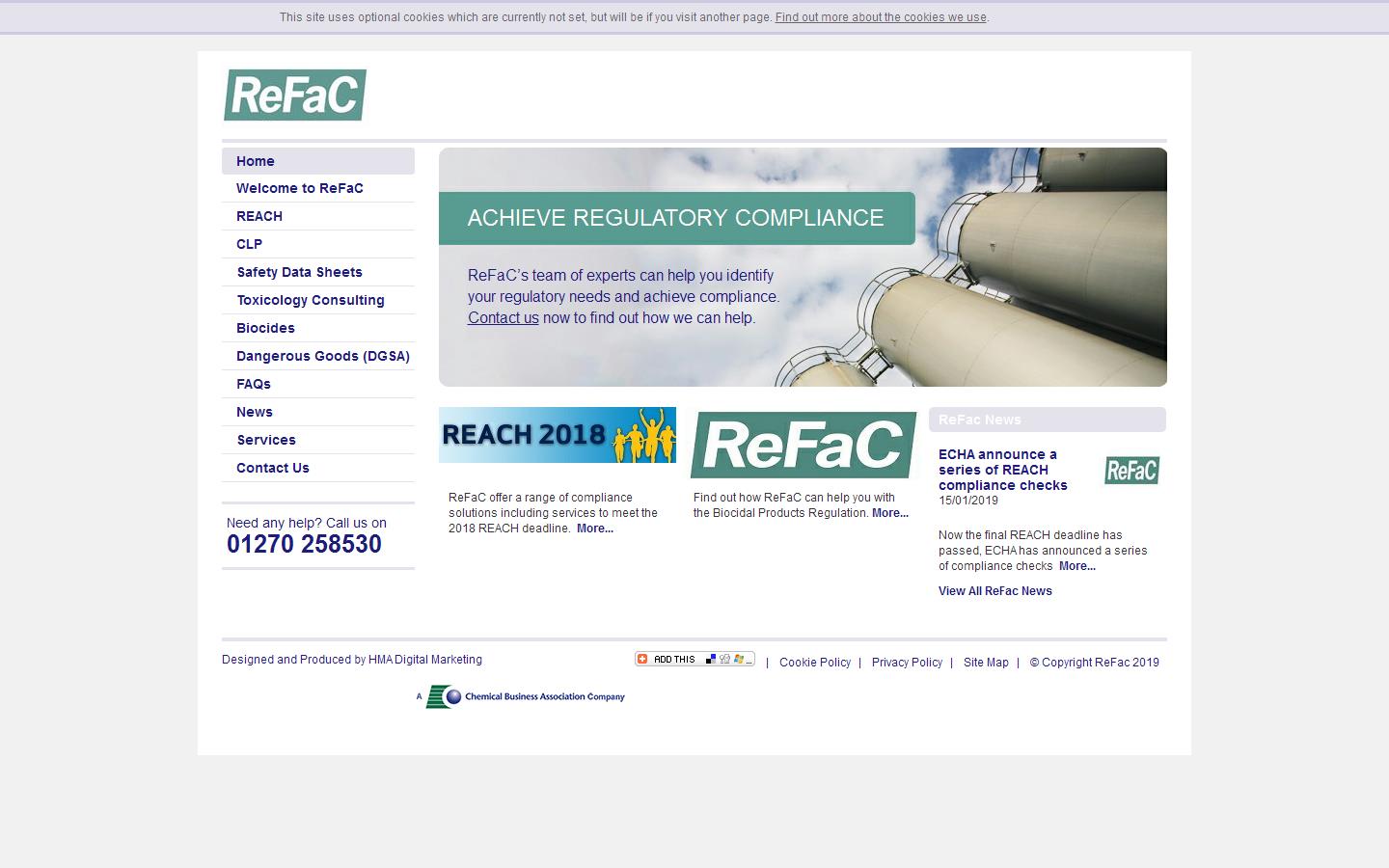 Regulatory Facilitation Company Website