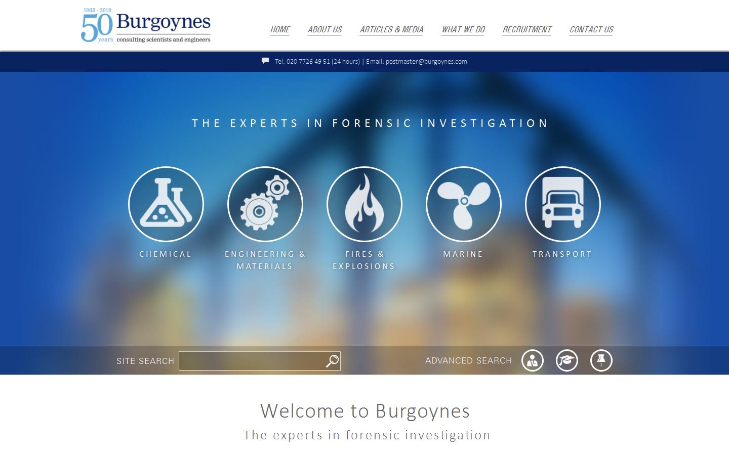 Dr J H Burgoyne & Partners LLP Website