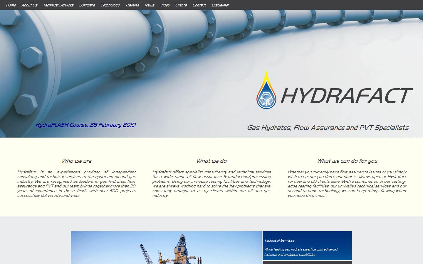Hydrafact Website